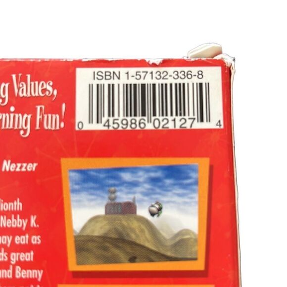 VeggieTales VHS Tapes Vintage 90s Bundle of Two Religious Educational Lessons - Picture 4 of 11